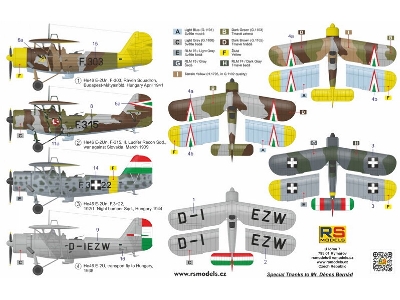 Heinkel He-46 E-2un - Hungarian Reconnaissance Aircraft - zdjęcie 2