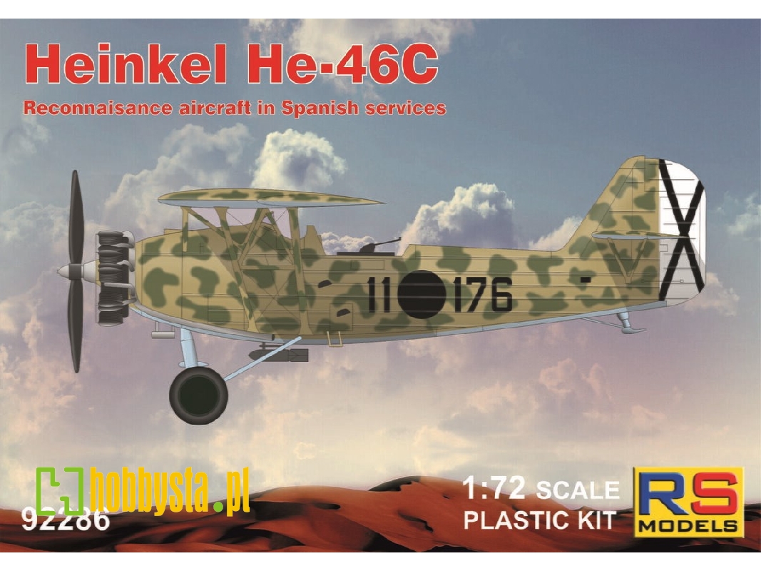 Heinkel He-46c - Reconnaissance Aircraft In Spanish Services - zdjęcie 1 Heinkel He-46c - Reconnaissance Aircraft In Spanish Services - zdjęcie 1