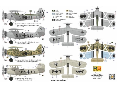 Heinkel He-46c - Reconnaissance Aircraft In Spanish Services - zdjęcie 2