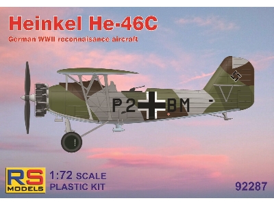 Heinkel He-46c - German Wwii Reconnaissance Aircraft - zdjęcie 1