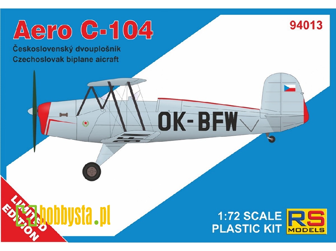 Aero C-104 - zdjęcie 1 Aero C-104 - zdjęcie 1