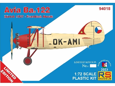 Avia Ba.122 - Zurich 1937 - Frantisek Novak - zdjęcie 1