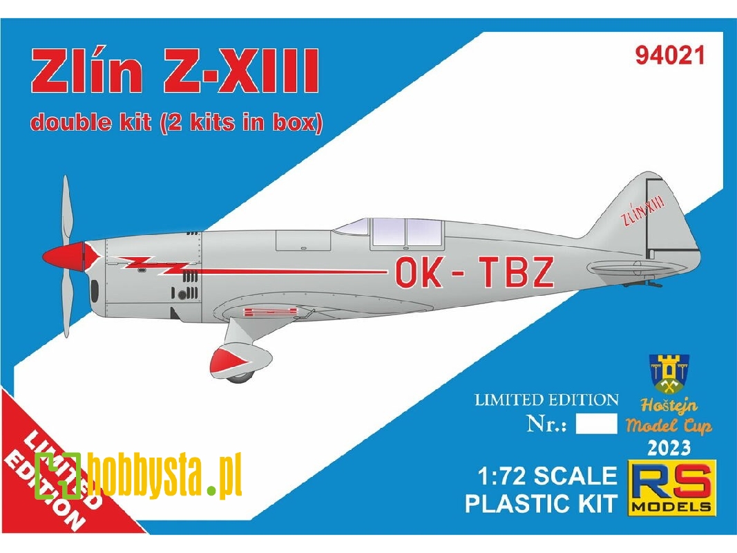 Zlin Z-xiii Double Kit (2 Kits In Box) - zdjęcie 1