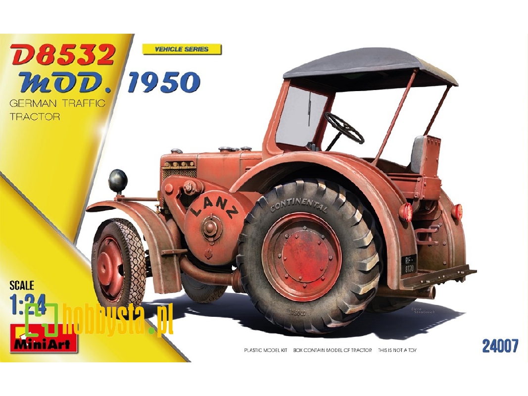 German Traffic Tractor D8532 Mod.1950 - zdjęcie 1 German Traffic Tractor D8532 Mod.1950 - zdjęcie 1