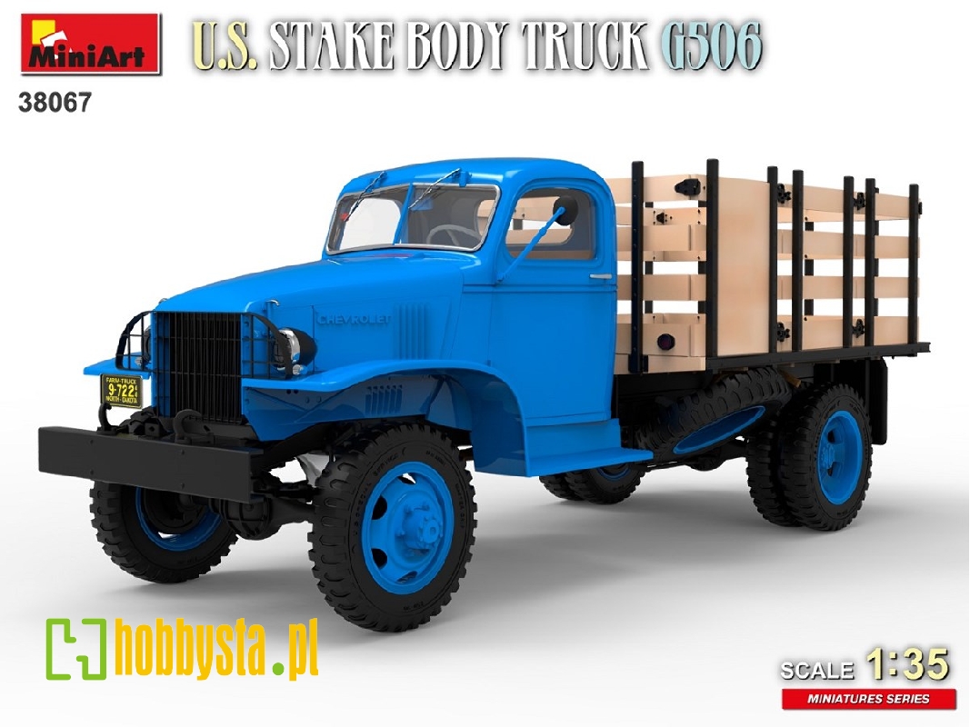 U.S. Stake Body Truck G506 - zdjęcie 1 U.S. Stake Body Truck G506 - zdjęcie 1