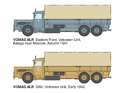 VOMAG 8LR LKW niemiecka ciÄ™ĹĽka ciÄ™ĹĽarĂłwka II W.Ĺš. - zdjÄ™cie 3