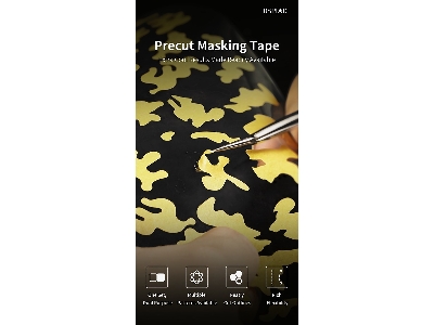 Pmt-dc Precut Masking Tape - Digital Camouflage - zdjęcie 3