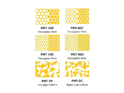 Pmt-h03 3mm Precut Masking Tape - 3mm Hexagonal - zdjęcie 4