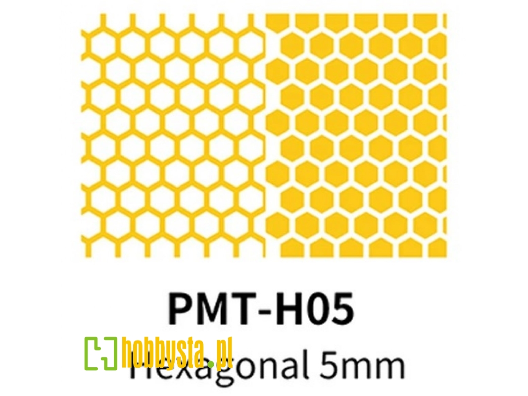 Pmt-h05 Precut Masking Tape 5mm Hexagonal - zdjęcie 1 Pmt-h05 Precut Masking Tape 5mm Hexagonal - zdjęcie 1