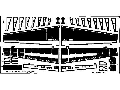  P-39 1/48 - Monogram - blaszki - zdjęcie 3