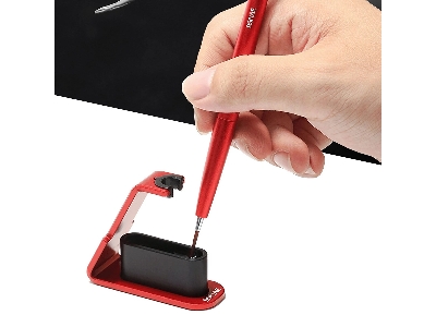 At-fbrd Fine Brush Stand - Red - zdjęcie 4