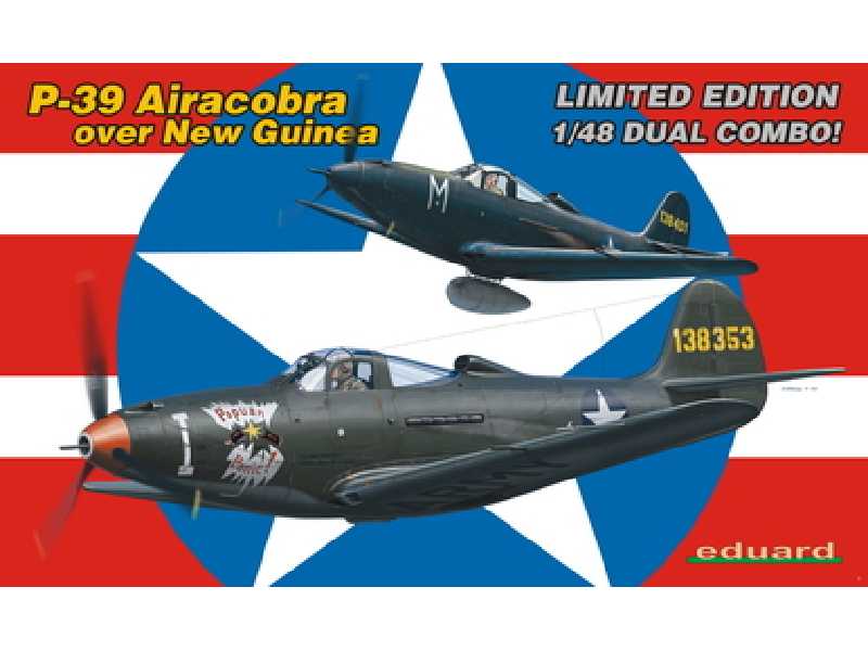 P-39 Airacobra over New Guinea - DUAL COMBO 1/48 - samolot - zdjęcie 1 P-39 Airacobra over New Guinea - DUAL COMBO 1/48 - samolot - zdjęcie 1