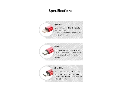 Usb-ltg1 Usb Lightning (For Apple Devices) - zdjęcie 7