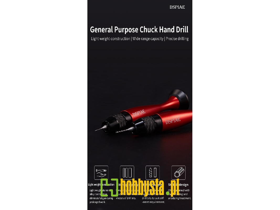 At-vhds General Purpose Chuck Hand Drill - zdjęcie 1 At-vhds General Purpose Chuck Hand Drill - zdjęcie 1