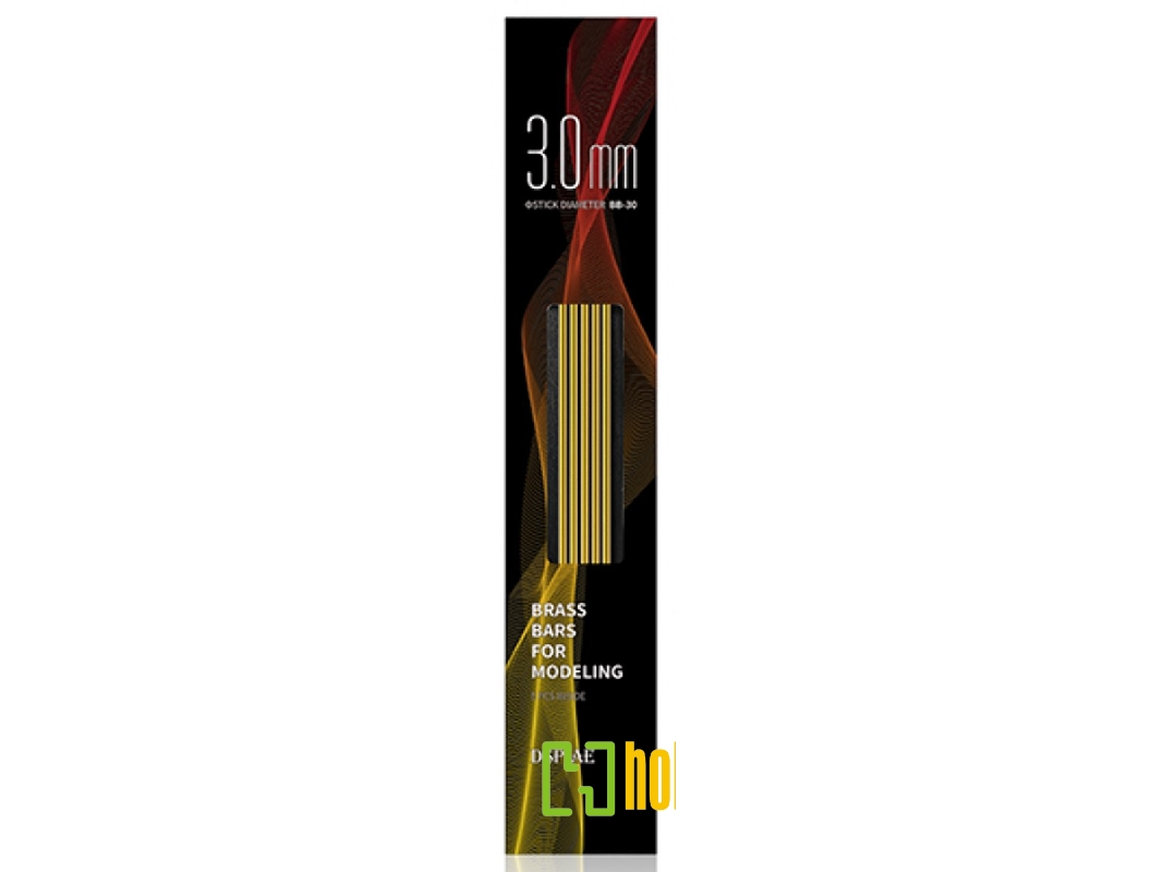 Bb-3.0 Brass Bars For Modeling 3.0mm (5 Pcs) - zdjęcie 1 Bb-3.0 Brass Bars For Modeling 3.0mm (5 Pcs) - zdjęcie 1