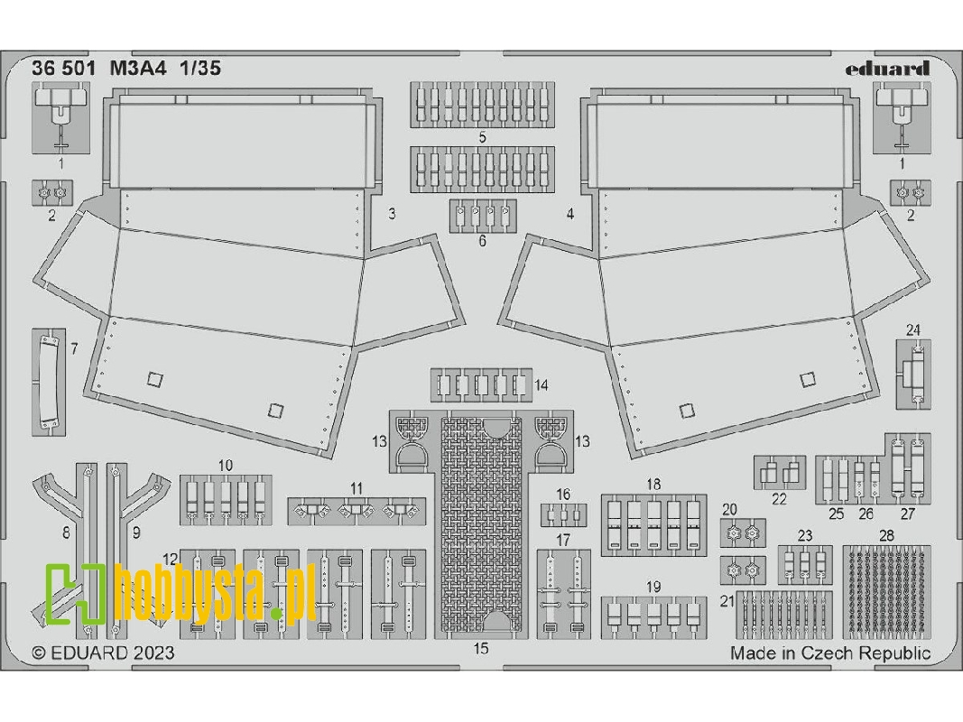 M3A4 1/35 - I LOVE KIT - zdjęcie 1 M3A4 1/35 - I LOVE KIT - zdjęcie 1