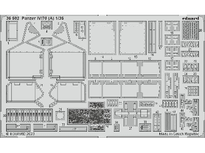 Panzer IV/70 (A) 1/35 - Tamiya - zdjęcie 1