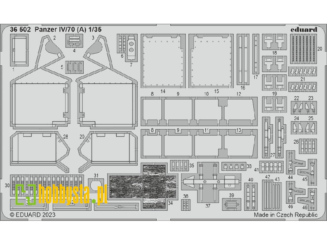 Panzer IV/70 (A) 1/35 - Tamiya - zdjęcie 1