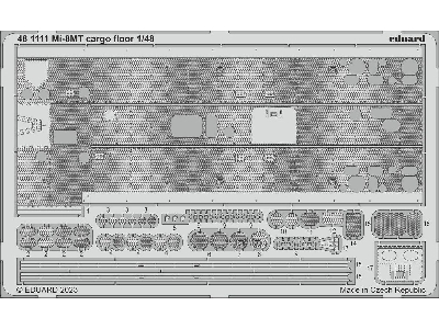 Mi-8MT cargo floor 1/48 - TRUMPETER - zdjęcie 1