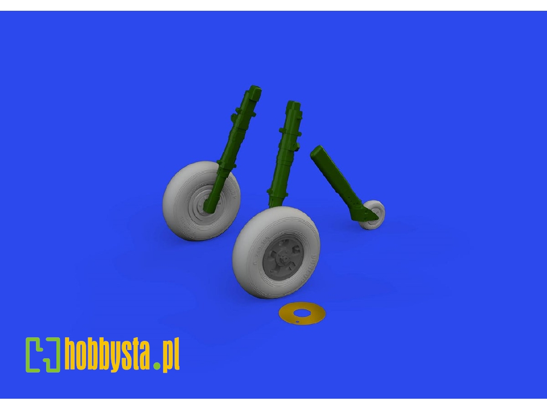 Spitfire Mk. IX wheels 5spoke 1/24 - AIRFIX - zdjęcie 1 Spitfire Mk. IX wheels 5spoke 1/24 - AIRFIX - zdjęcie 1