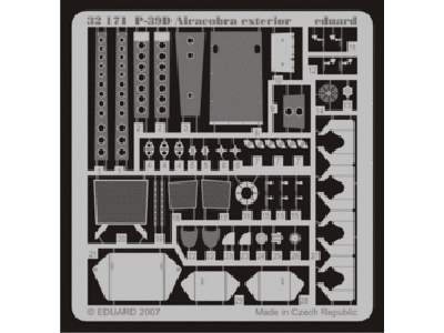  P-39D exterior 1/32 - Special Hobby - blaszki - zdjęcie 1