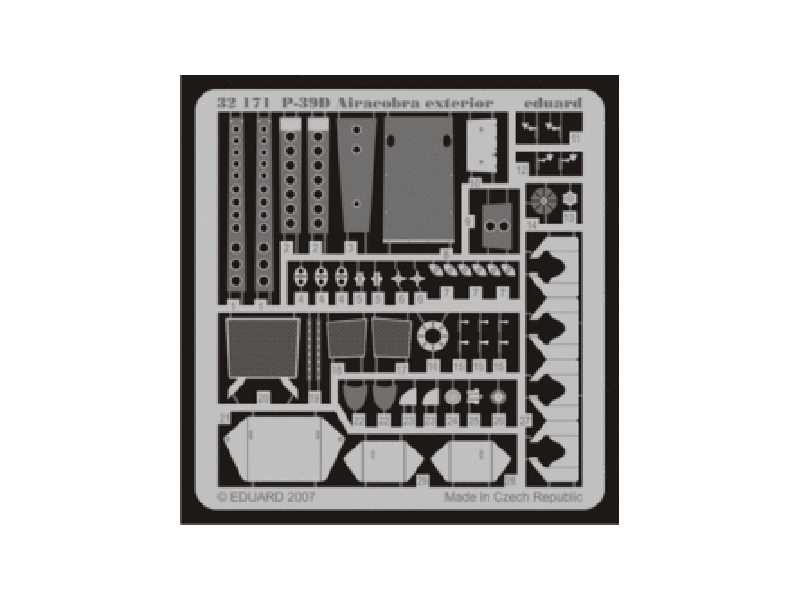  P-39D exterior 1/32 - Special Hobby - blaszki - zdjęcie 1