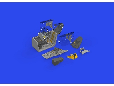 Bf 109G-6 cockpit PRINT 1/48 - EDUARD - zdjęcie 2