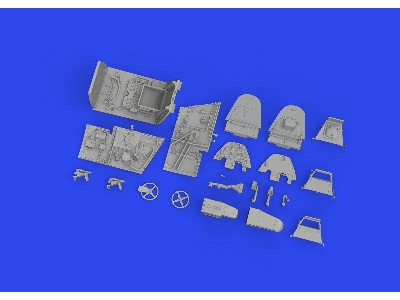 Bf 109G-6 cockpit PRINT 1/48 - EDUARD - zdjęcie 15