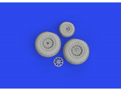 B-25J wheels 1/48 - HONG KONG MODELS - zdjęcie 9