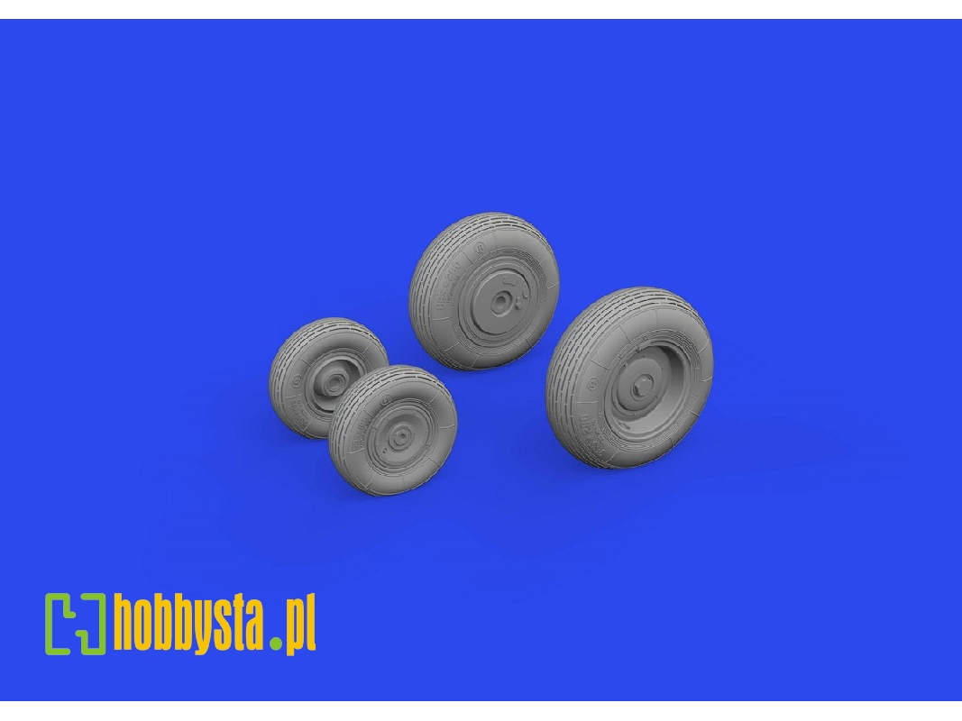 Mi-17 wheels 1/48 - AMK - zdjęcie 1 Mi-17 wheels 1/48 - AMK - zdjęcie 1