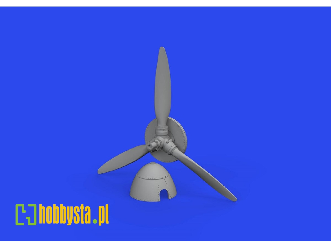 Bf 109F propeller late PRINT 1/72 - EDUARD - zdjęcie 1