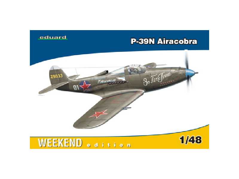 P-39N Airacobra 1/48 - samolot - zdjęcie 1 P-39N Airacobra 1/48 - samolot - zdjęcie 1