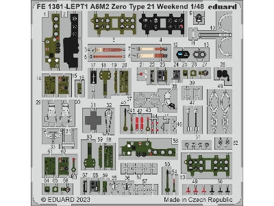 A6M2 Zero Type 21 Weekend 1/48 - EDUARD - zdjęcie 1