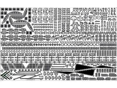 Battleship Bismarck 1941 Detail Up Set Basic Version 2 (No Wood Deck) (For Trumpeter) - zdjęcie 23