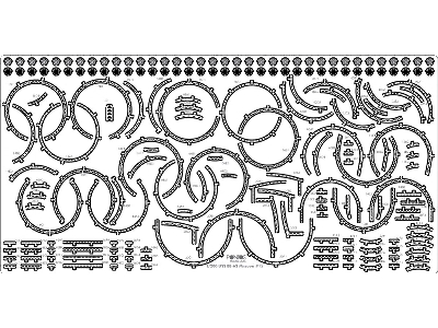 Battleship Uss Iowa Bb-61 1944 Detail Up Set (No Wooden Deck) (For Trumpeter 03706) - zdjęcie 11