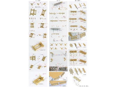 Battleship Uss Iowa Bb-61 1944 Detail Up Set (No Wooden Deck) (For Trumpeter 03706) - zdjęcie 18