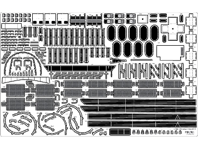 Battleship Uss Iowa Bb-61 1944 Detail Up Set (No Wooden Deck) (For Trumpeter 03706) - zdjęcie 28