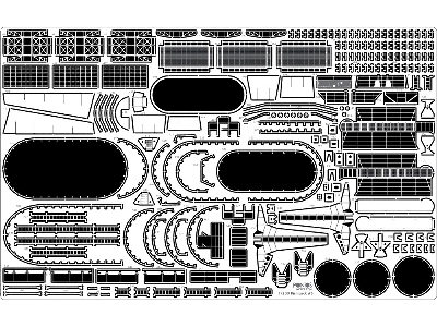 Battleship Bismarck 1941 Detail Up Set Basic Version 2 (For Trumpeter) - zdjęcie 23