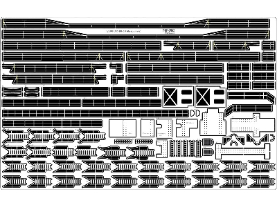 Battleship Uss Iowa Bb-61 1944 Detail Up Set (20b Deck Blue Deck) (For Trumpeter 03706) - zdjęcie 37