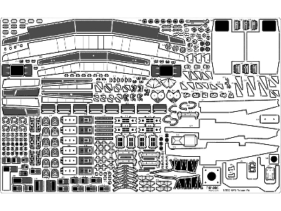 British Battleship Hms Nelson Detail Up Set (For Trumpeter 03708) - zdjęcie 8