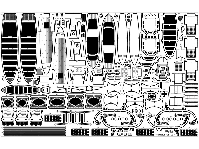 British Battleship Hms Nelson Detail Up Set (For Trumpeter 03708) - zdjęcie 10