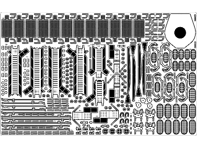 British Battleship Hms Nelson Detail Up Set (For Trumpeter 03708) - zdjęcie 11