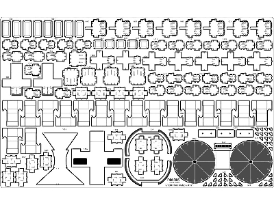British Battleship Hms Nelson Detail Up Set (For Trumpeter 03708) - zdjęcie 15