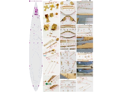 British Battleship Hms Nelson Detail Up Set (For Trumpeter 03708) - zdjęcie 26