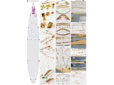 British Battleship Hms Nelson Detail Up Set (For Trumpeter 03708) - zdjęcie 26