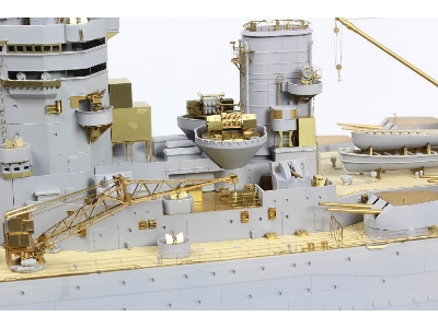 British Battleship Hms Rodney 1942 Detail Up Set (For Trumpeter 03709) - zdjęcie 2