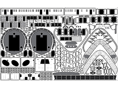 Ijn Mikasa 1905 Detail Up Set (For Trumpeter / Merit 62004) - zdjęcie 5