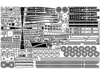 Ijn Yamato 1945 Advanced Add-on Set (For Tamiya 78025) - zdjęcie 2