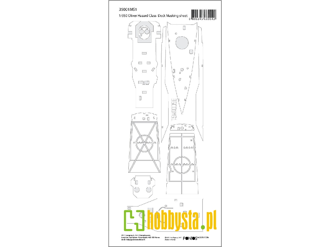 Us Navy Oliver Hazard Perry Class Deck Masking Sheet (For Academy) - zdjęcie 1 Us Navy Oliver Hazard Perry Class Deck Masking Sheet (For Academy) - zdjęcie 1