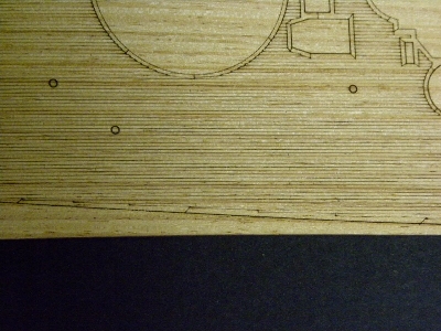 Ijn Yamato 1945 Wooden Deck Set (For Tamiya) - zdjęcie 3